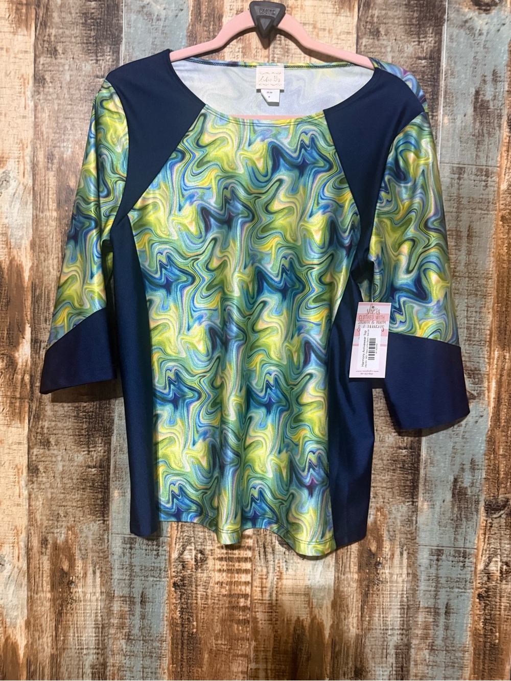 ZadieB’s Two piece set.  Xl skirt. Med top. With leggings under the skirt. NWT.